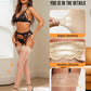 Women's Lace Top Thigh High Sheer Stockings Antiskid Silicone Ultra Shimmery Pantyhose