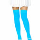 Women's Solid Hue Thigh Highs