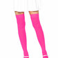 Women's Solid Hue Thigh Highs