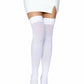 Women's Solid Hue Thigh Highs