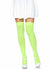 Women's Solid Hue Thigh Highs