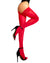 Women's Opaque Thigh High Stockings | Ultra Soft Dual Silicone Lace Top Stay Ups
