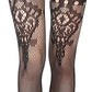 High Waist Fishnet Tights, Thigh High Suspender Stockings