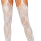Women's Fishnet Stockings - Sexy Thigh-High Lace Garter Belt Pantyhose, Perfect for Party and Halloween Wear