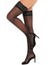 Women's Lace Top Thigh High Sheer Stockings Antiskid Silicone Ultra Shimmery Pantyhose