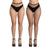 High Waist Fishnet Tights, Thigh High Suspender Stockings