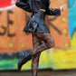 High Waist Fishnet Tights, Thigh High Suspender Stockings