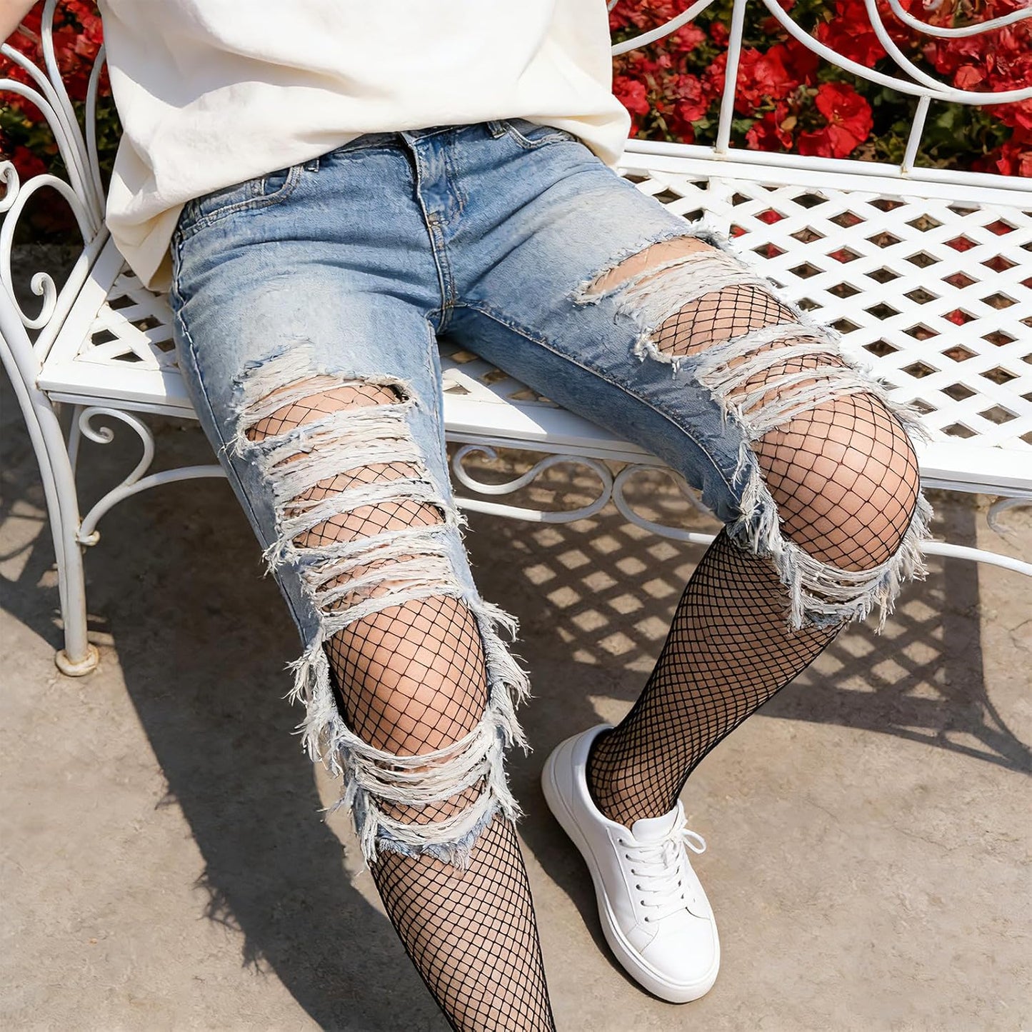 Girls Fishnet Stockings Kids High Waist Mesh Tights for Dress Girls Costume Accessories