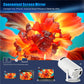 Mini Projector with WiFi and Bluetooth, Built-in App,1080P Supported Portable Movie Projector, 130" Display Home Theater Video Projector, Compatible with TV Stick, HDMI, USB, Smartphone, and Laptop