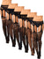 6 Pairs Fishnet Stockings for Women Plus Size Thigh-high Tights Stockings Suspender Pantyhose Garter Belts